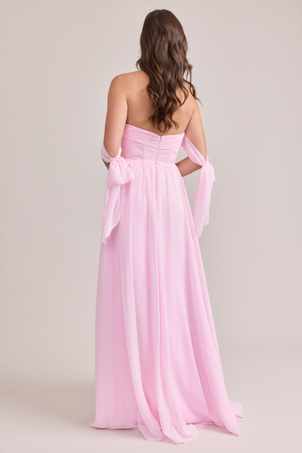 Revelry Genevieve Convertible Chiffon Dress