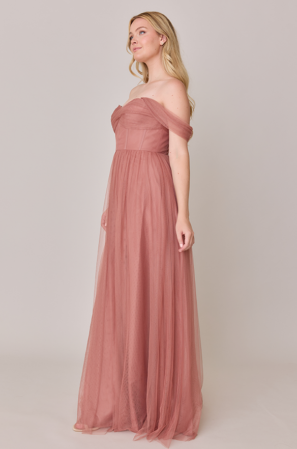 Revelry Genevieve Convertible Tulle Dress
