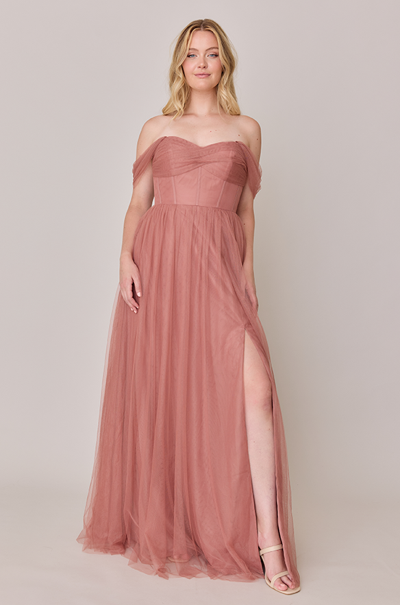 revelry Genevieve Convertible Tulle Dress
