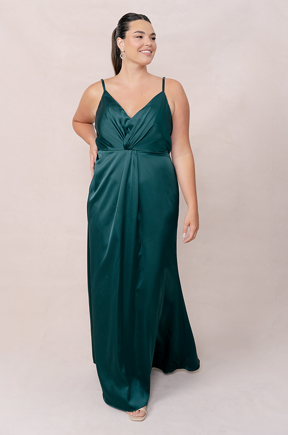 Revelry Giada Satin Dress