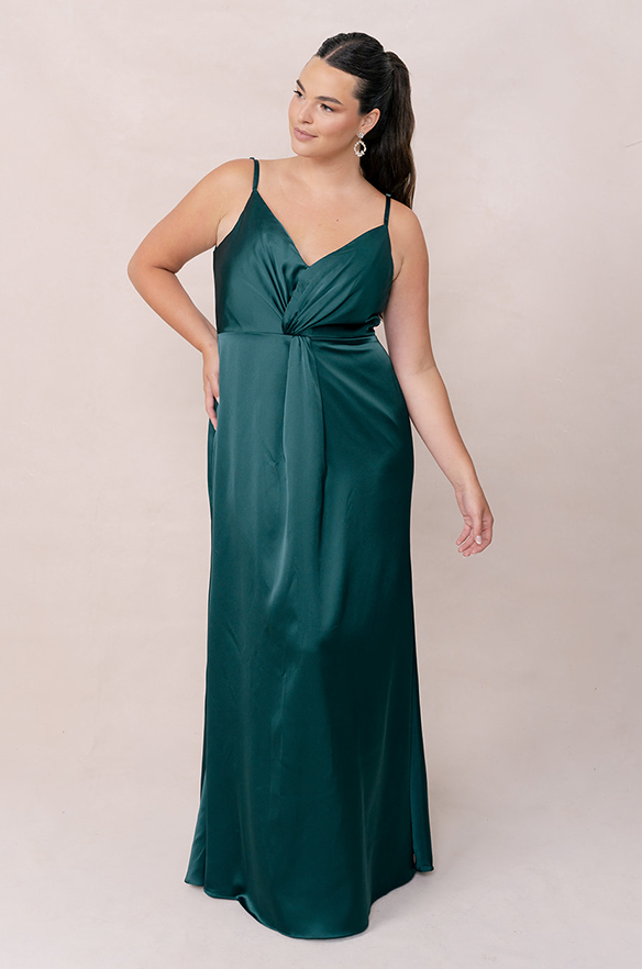 Revelry Giada Satin Dress