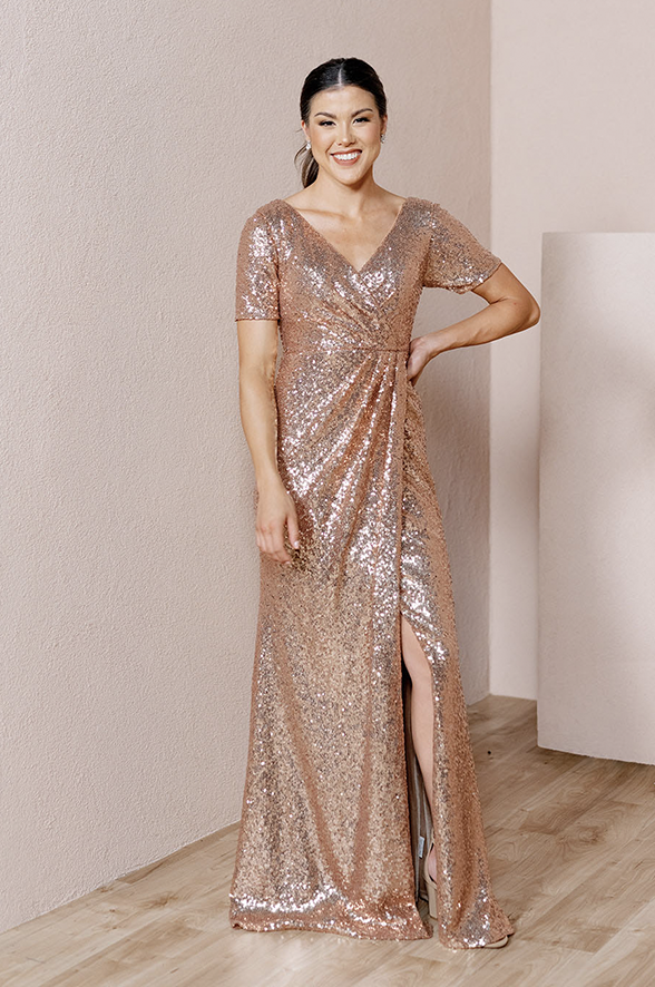 revelry Giselle Sequin Dress