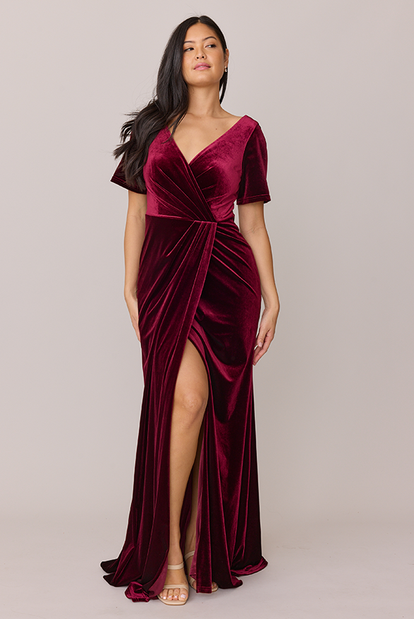 revelry Giselle Velvet Dress