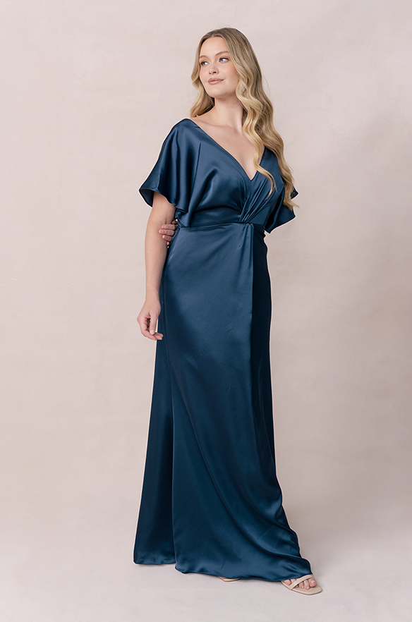 Revelry Gwen Satin Dress