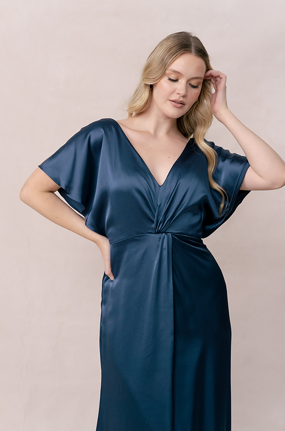 Revelry Gwen Satin Dress