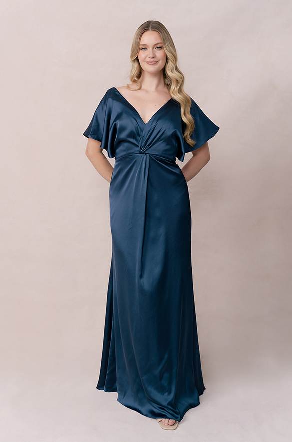 revelry Gwen Satin Dress