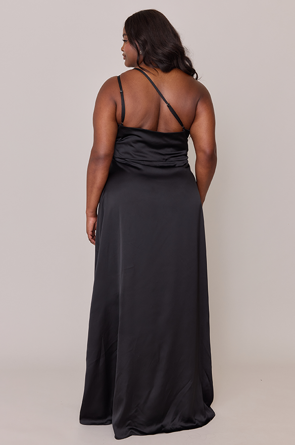 Revelry Inez Satin Dress