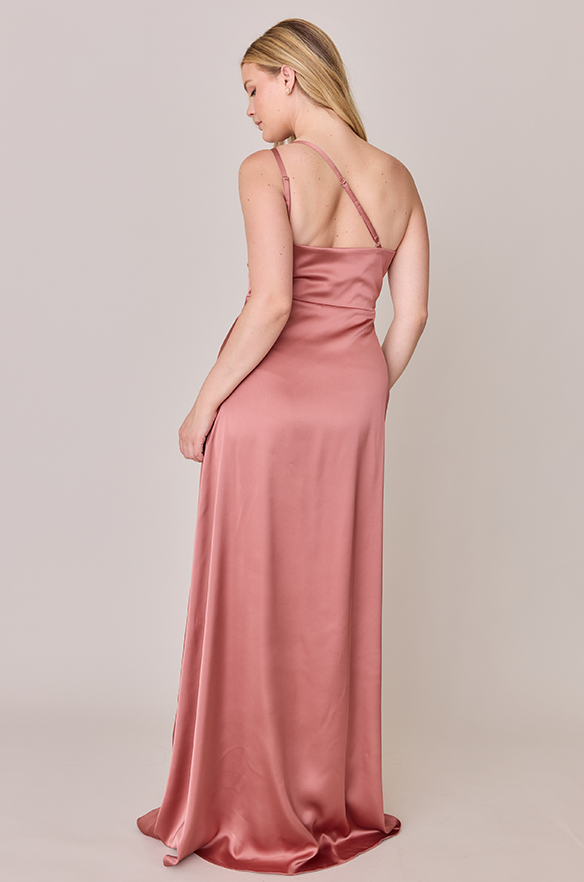 Revelry Inez Satin Dress