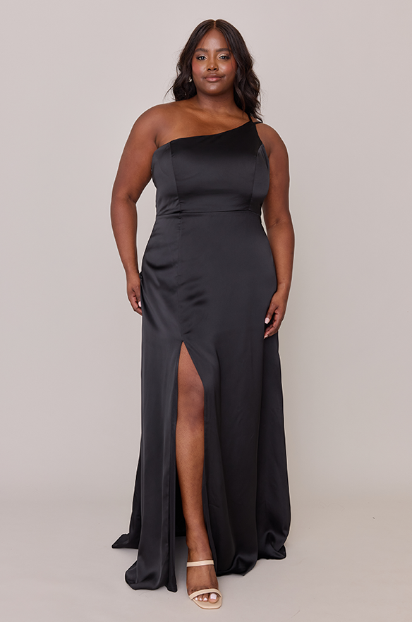 revelry Inez Satin Dress