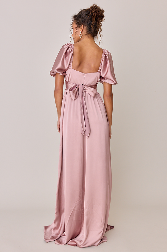 Revelry Isabella Satin Dress