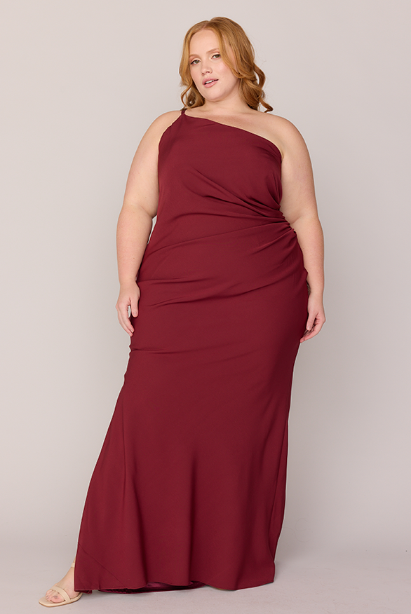 Revelry Jade Crepe Dress