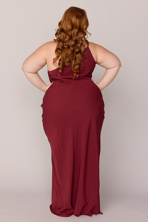 Revelry Jade Crepe Dress