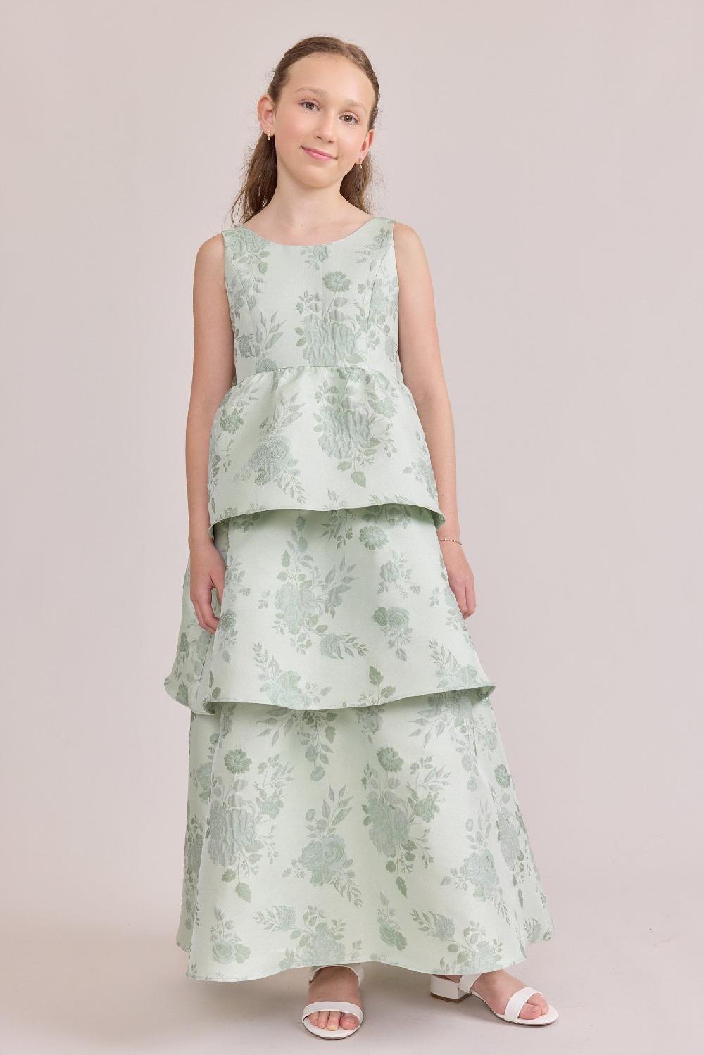 revelry Juniors Georgia Jacquard Dress