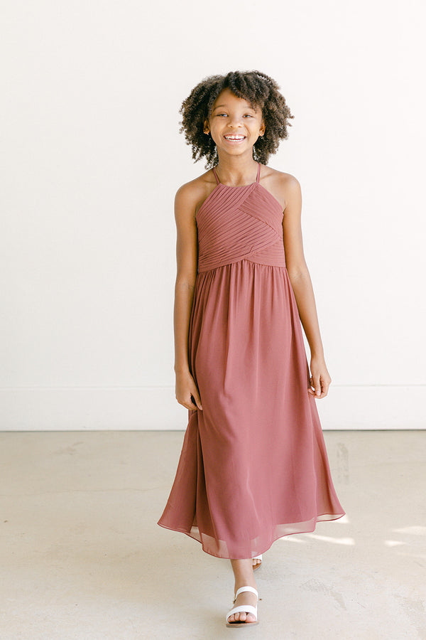 Revelry Juniors Mackenzie Chiffon Dress