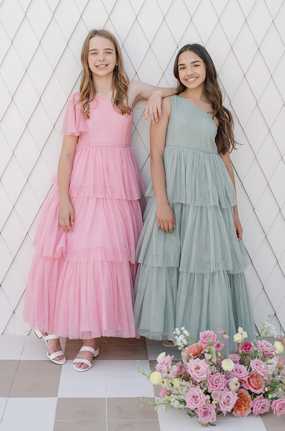 Revelry Juniors Navea Convertible Tulle Dress