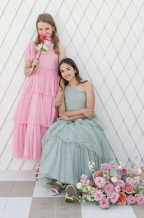 revelry Juniors Navea Convertible Tulle Dress
