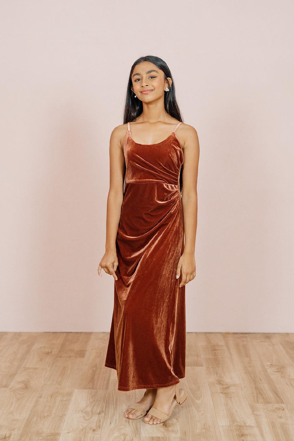 revelry Juniors Rory Velvet Dress