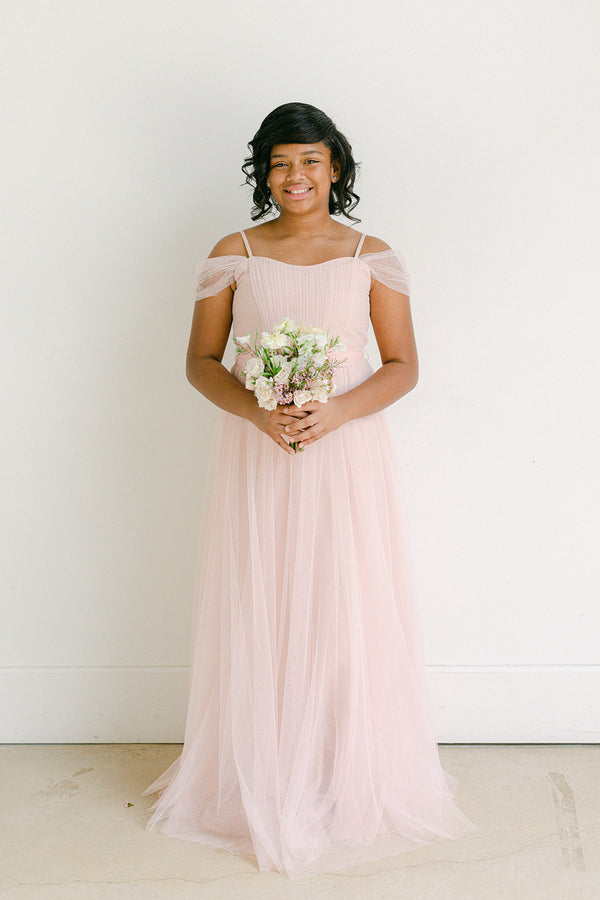 Revelry Juniors Rosalie Tulle Convertible Dress