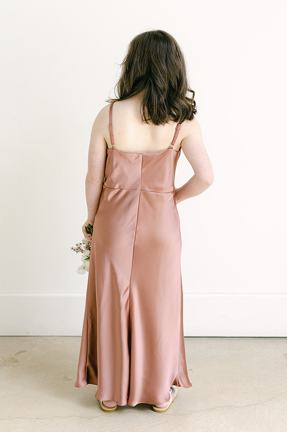 Revelry Juniors Skye Satin Dress