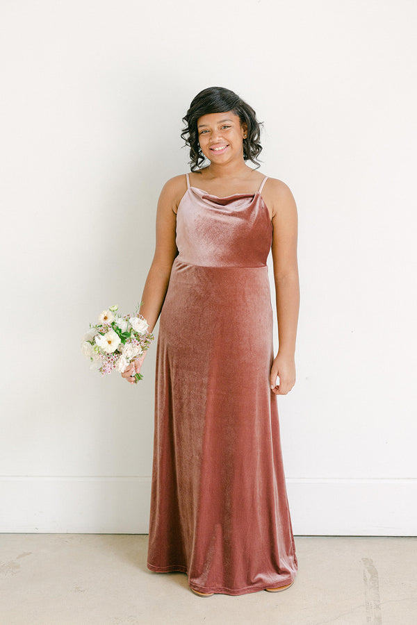 Revelry Juniors Skye Velvet Dress