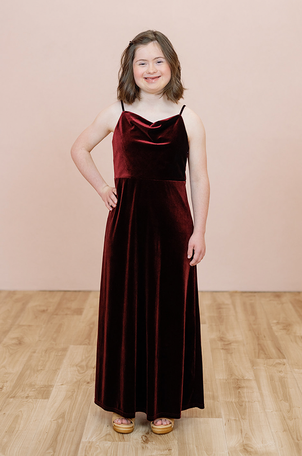 revelry Juniors Skye Velvet Dress