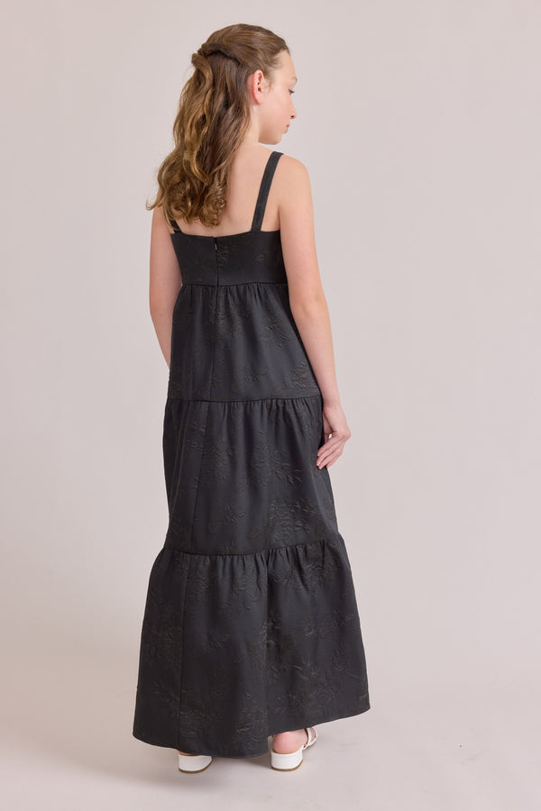 Revelry Juniors Winslet Jacquard Dress