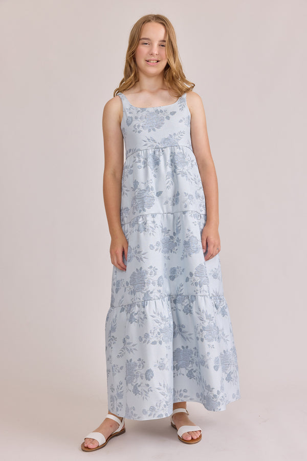 Revelry Juniors Winslet Jacquard Dress