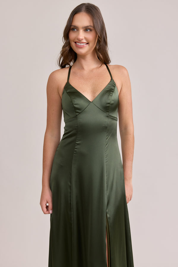 Revelry Karsyn Satin Dress