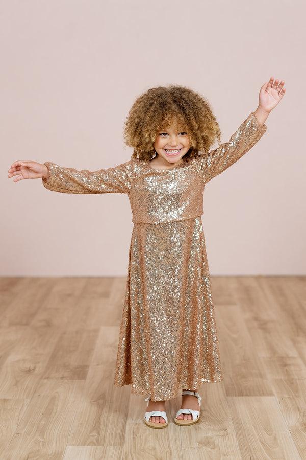 Revelry Kids Addison Sequin Dress