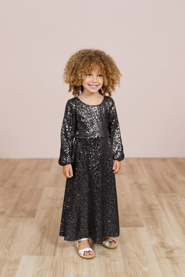 Revelry Kids Addison Sequin Dress