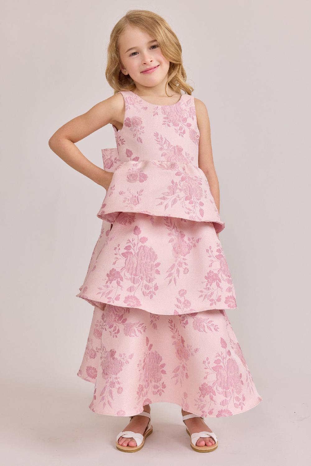revelry Kids Georgia Jacquard Dress