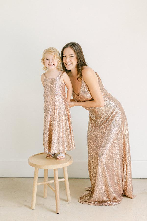 Revelry Kids Hazel Sequin Dress