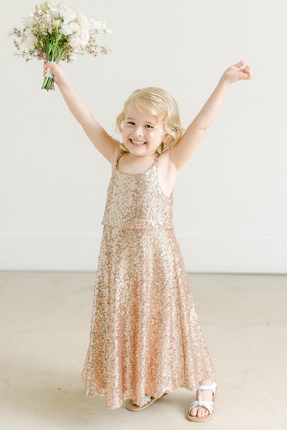 revelry Kids Hazel Sequin Dress