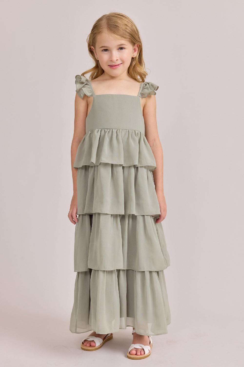 revelry Kids Poppy Chiffon Dress