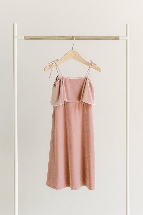 Revelry Kids Riley Convertible Velvet Dress