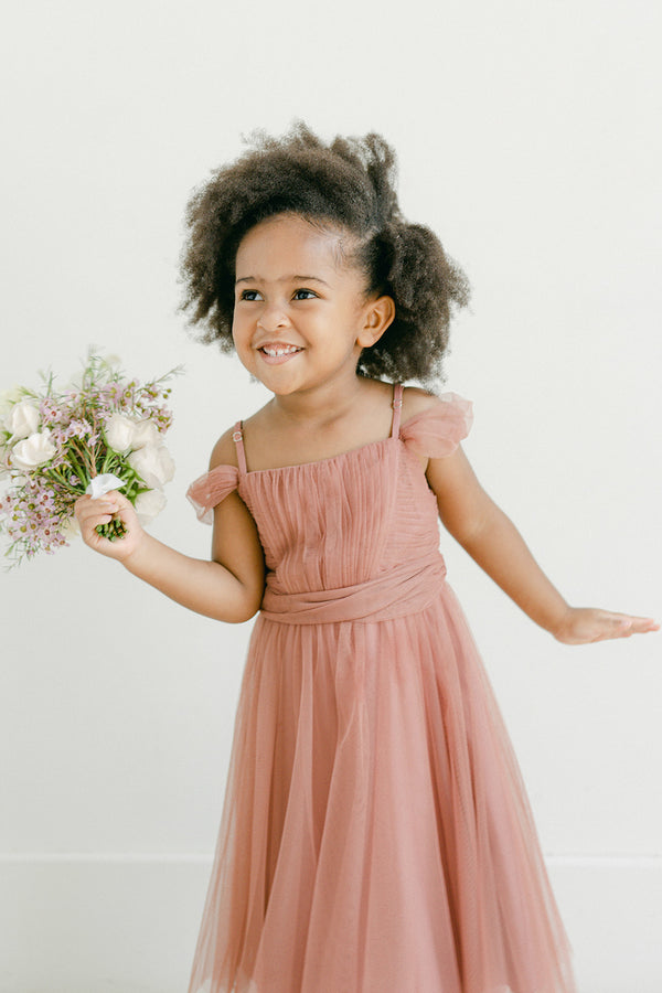 Revelry Kids Rosalie Tulle Convertible Dress