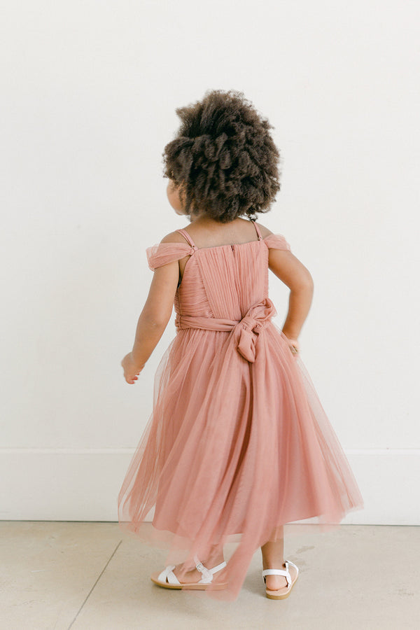 Revelry Kids Rosalie Tulle Convertible Dress