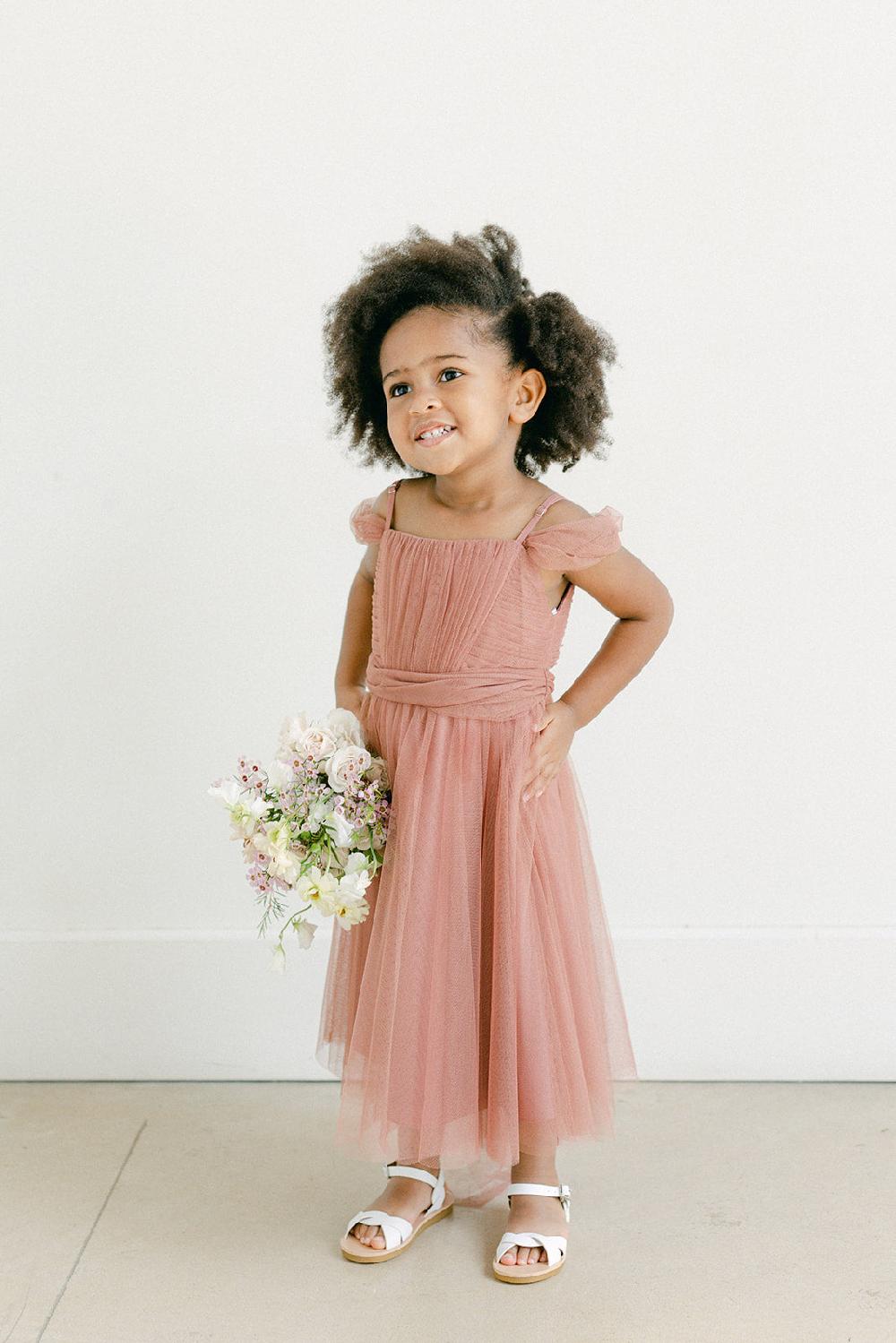 revelry Kids Rosalie Tulle Convertible Dress