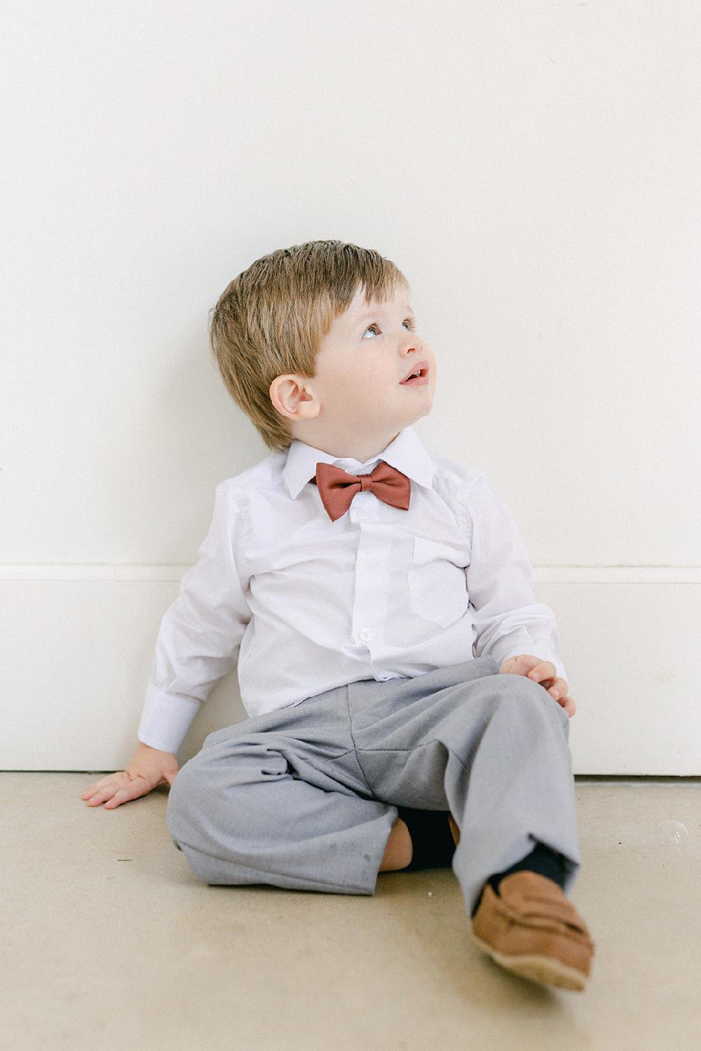 revelry Kids Satin Bowtie