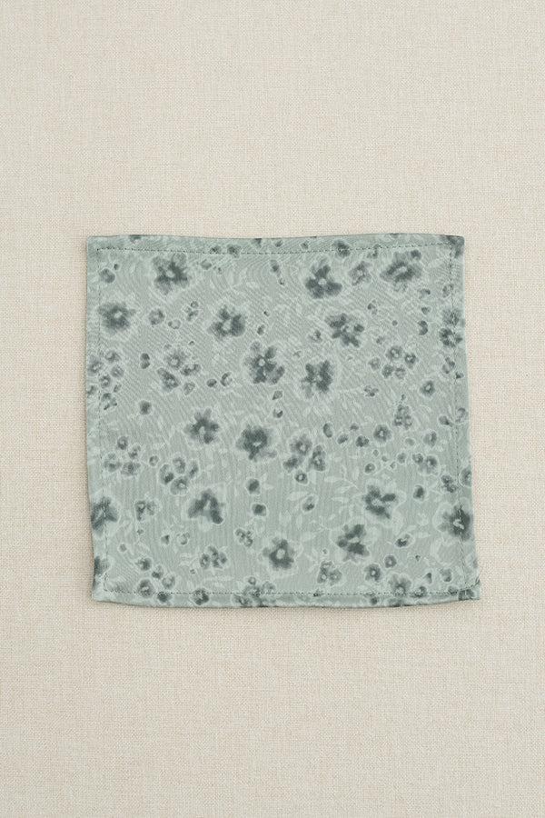 Revelry Kids Satin Floral Print Pocket Square
