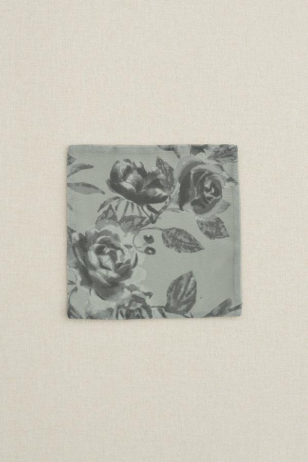 Revelry Kids Satin Floral Print Pocket Square