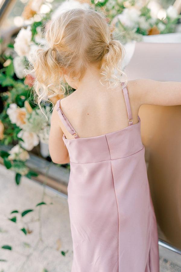 Revelry Kids Skye Satin Dress