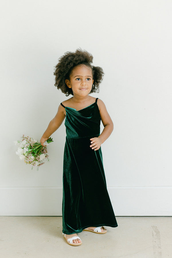 Revelry Kids Skye Velvet Dress