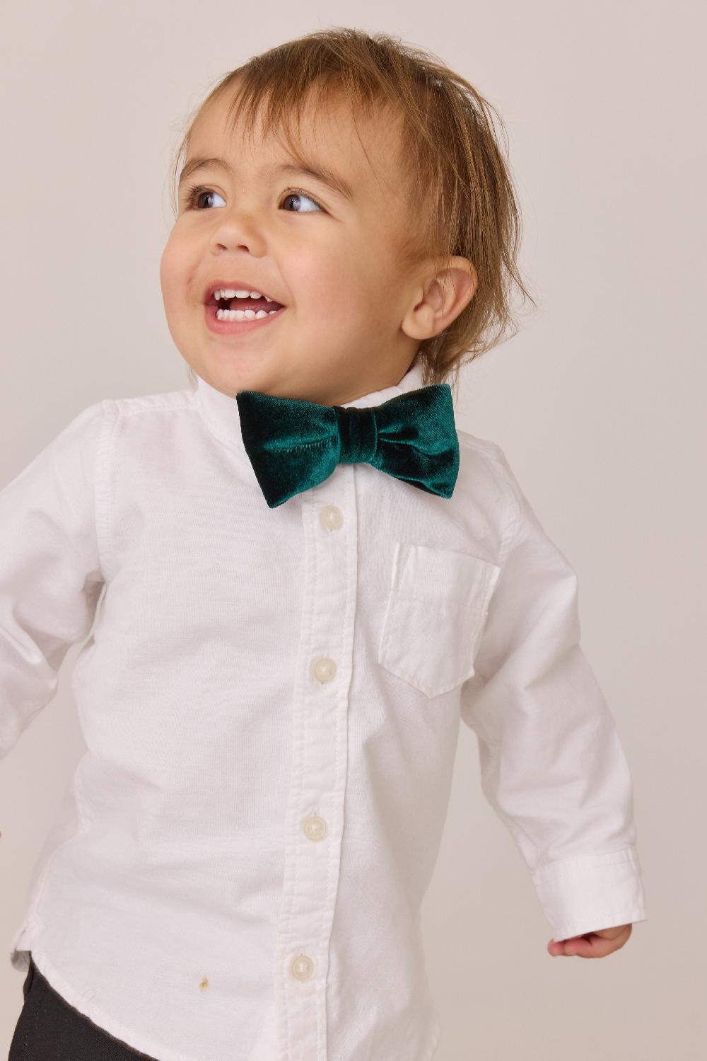 revelry Kids Velvet Bowtie