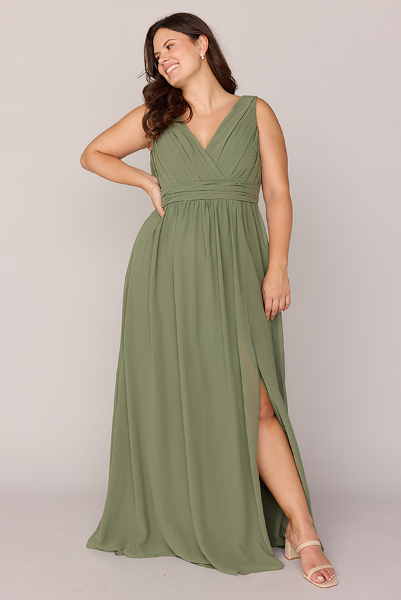 revelry Kiera Chiffon Dress