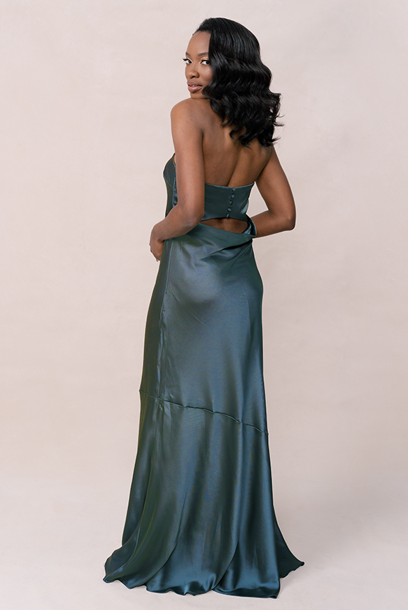 Revelry Leo Satin Dress