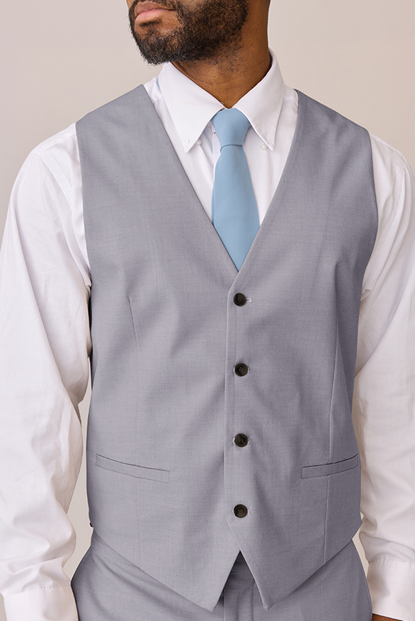 revelry Light Gray Vest