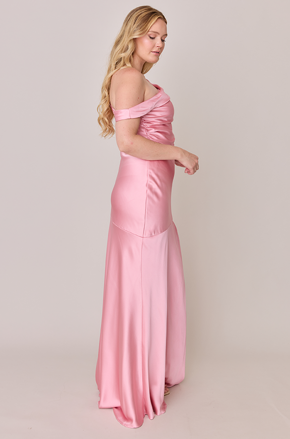 Revelry Livvy Satin Dress
