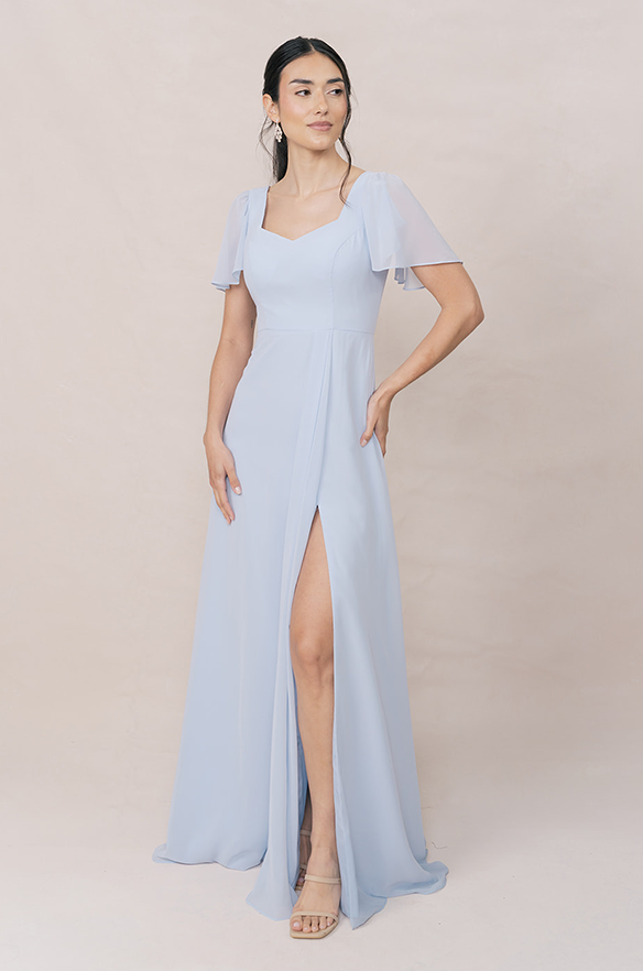 revelry Madeline Convertible Chiffon Dress