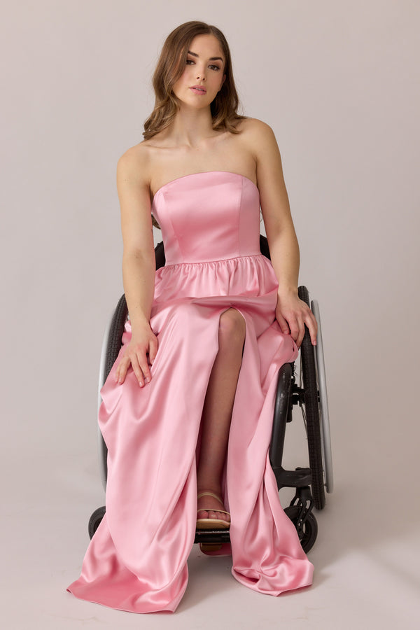 Revelry Maren Satin Dress